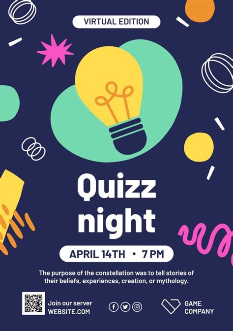 Trivia Night Flyer Design Tips