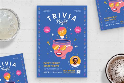 Trivia Night Flyer Template 10