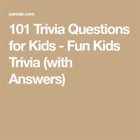 Printable Trivia Question Image 3