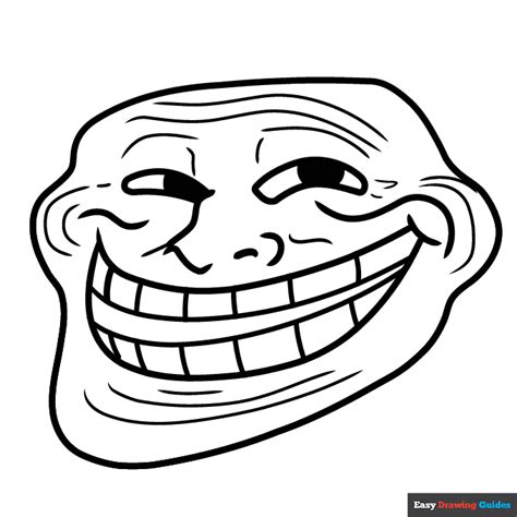 Troll face printable designs