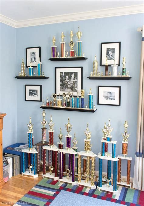 Trophy display ideas for office