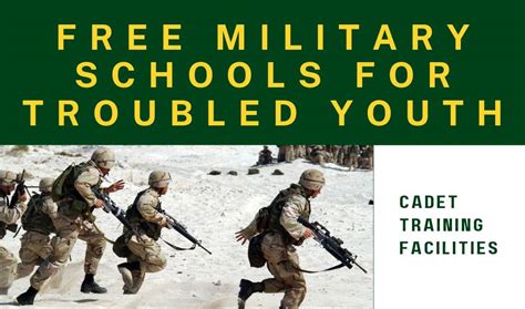 Troubled youth military schools