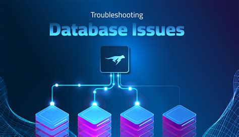 Troubleshoot database issue