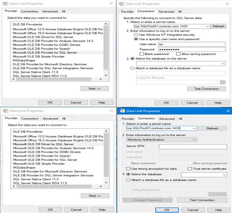 Troubleshoot OLE DB error on Windows