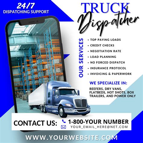 Truck Dispatch Template 5