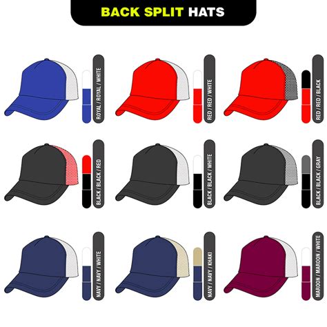 Trucker Hat Design with a Bold Font