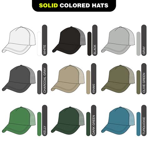 Trucker Hat Design with a Bold Color Scheme