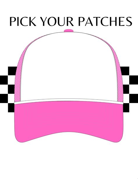 Trucker Hat Design Template for Customized Headwear