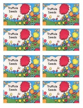 Truffula Seeds Free Printable For Kids Fun Activities