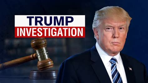 Investigations Into Trump's Conduct