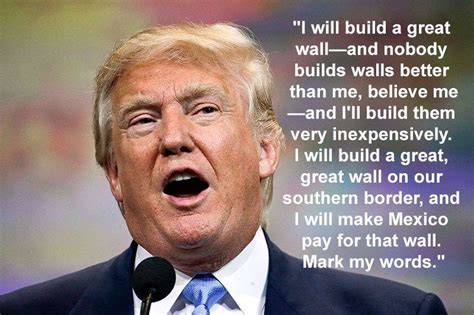 Trump Quotes Wall