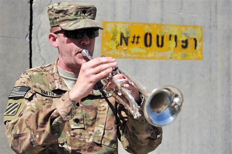 Trumpet Taps Ceremony