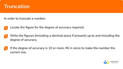 Truncating Numbers to Whole Number