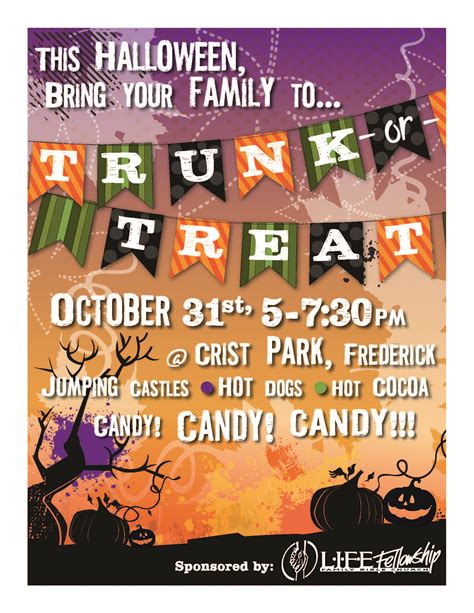 Trunk or Treat Flyer Template 2