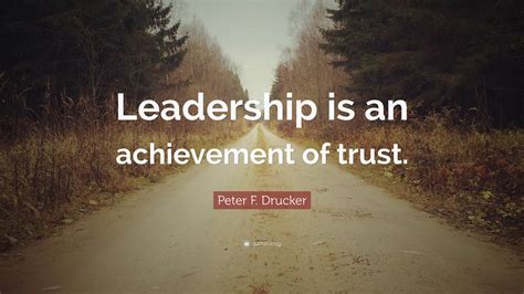 A leader showing trustworthiness and integrity