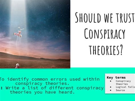 Trust Nobody Conspiracy Theories