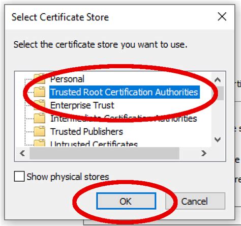 Trusted Certificate Authority