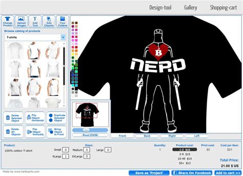 T-Shirt Template Design Software