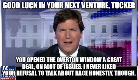 Tucker Carlson memes are popular due to his reactions and opinions