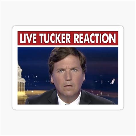 Tucker Carlson meme template with a bored expression