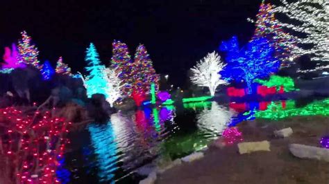 Tulalip Christmas Lights Display at Night