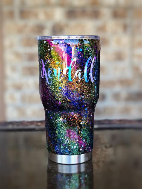 Typography tumbler design