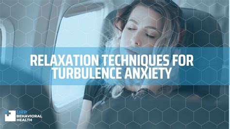 Person experiencing turbulence anxiety