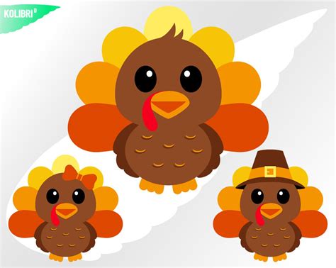 Turkey Clip Art Design 1