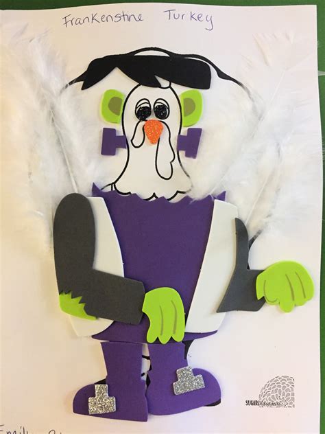 Turkey Disguise Frankenstein