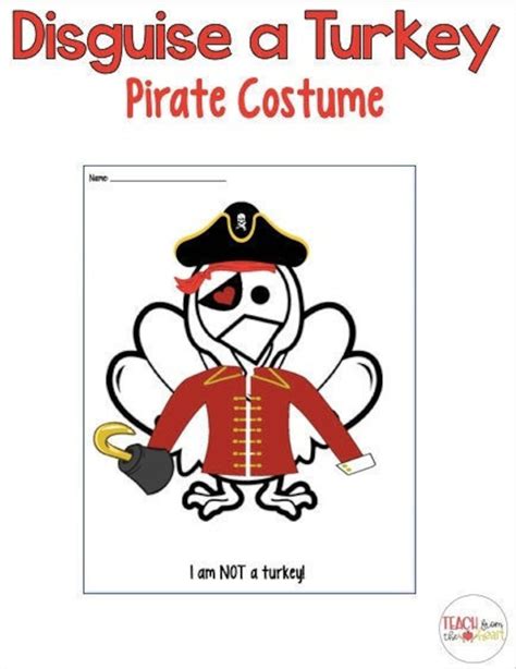 Turkey Disguise Pirate