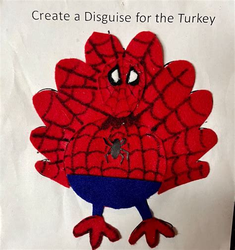 Turkey Disguise Spiderman Costume