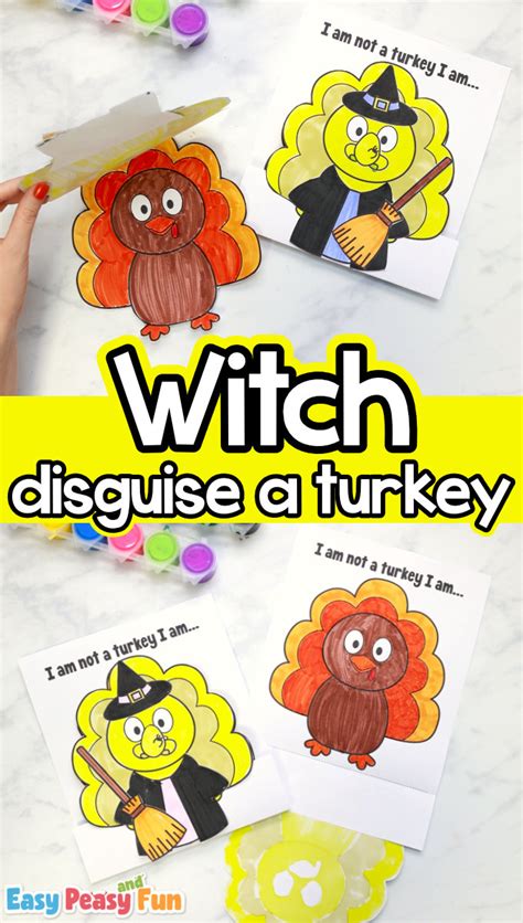 Turkey Disguise Witch