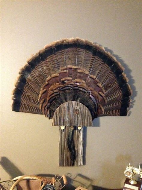 Turkey fan mount template patterns