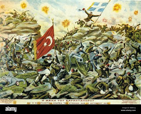 Greek soldiers in the Balkan Wars