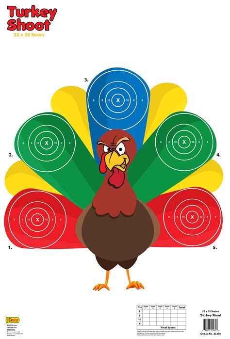 Turkey Head Target for Kids Shooting Practice