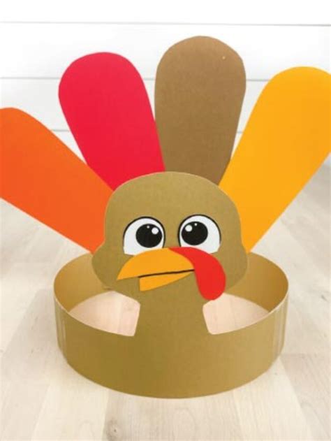 Turkey Headband Template 1