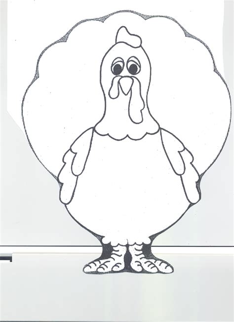 Turkey in Disguise Template 1