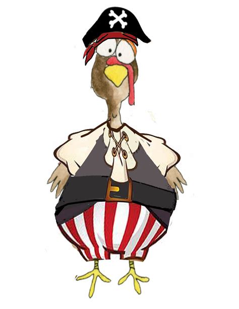 Turkey Pirate Template