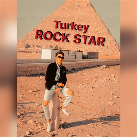 Turkey dressed up as a rockstar