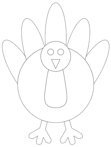 Encouraging creativity with turkey templates