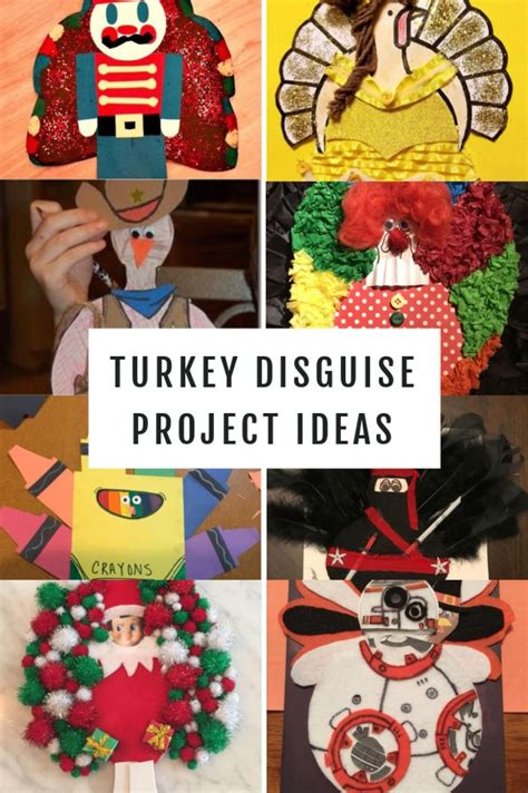 Ideas for disguising your turkey template