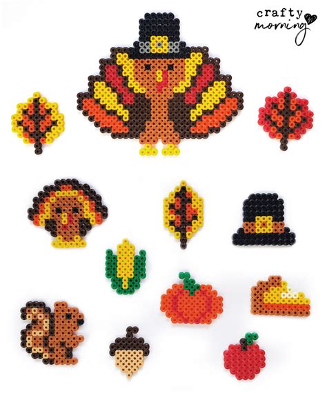 Turkey Template with sequins