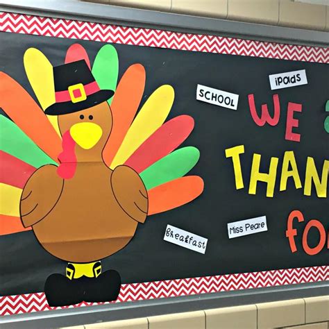 Turkey Templates for Bulletin Board