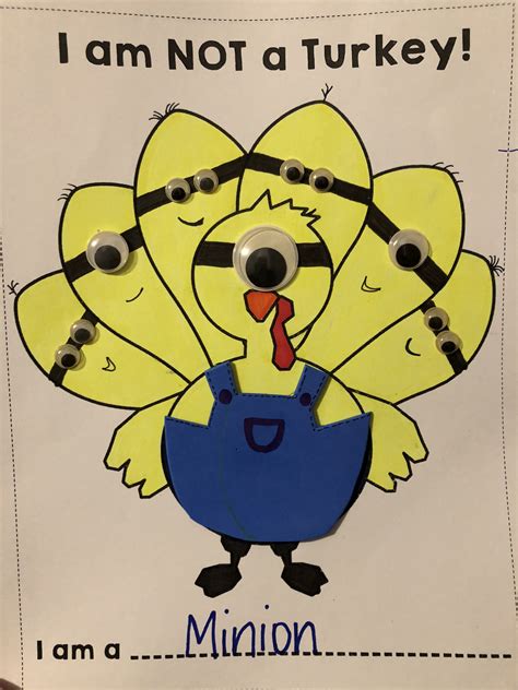 Turkey Trouble Disguise Template Ideas