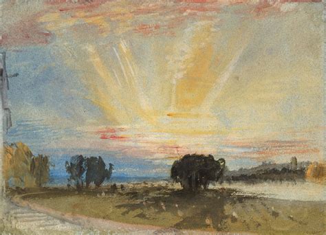 J.M.W. Turner's watercolour landscapes