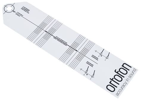 Turntable Protractor Template