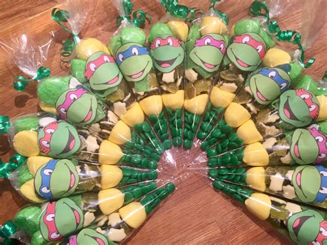 Turtle Power Party Favors