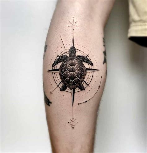 Turtle Tattoo Designs for Men