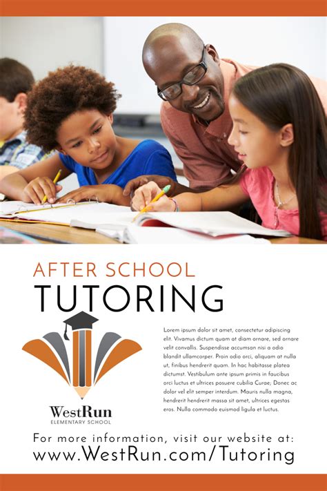 Tutoring Flyer Template Templates Free