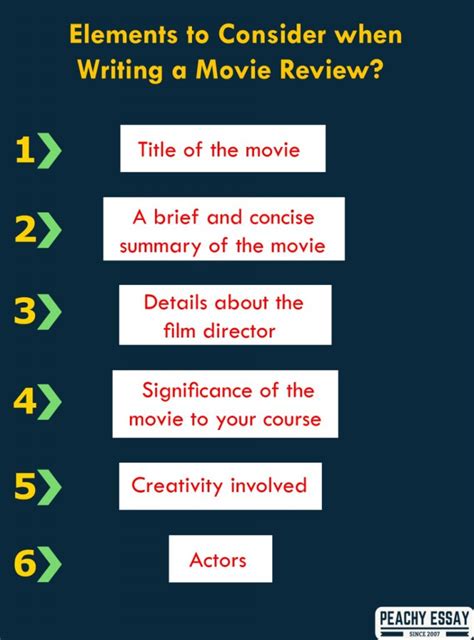 Key elements of a great TV movie review